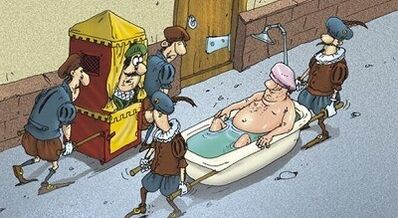 Soda bath to grow penis