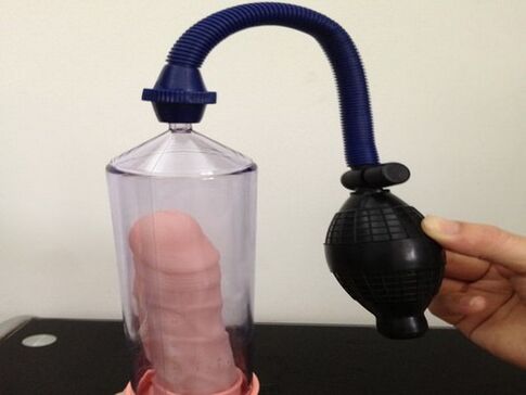 Picture of the penis enlargement pump 1