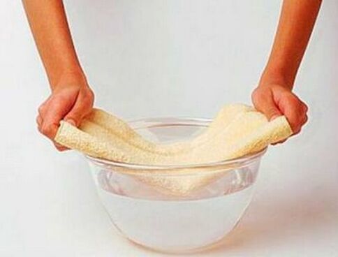 Compress with soda for penis enlargement